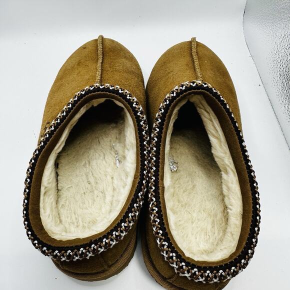 Size 3 - UGG Tasman Slipper Chestnut Winter 5955-CHE Women's Slipper - Picture 8 of 9